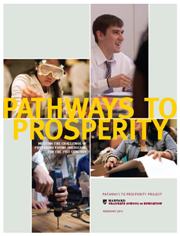 Click to read report - Pathways to Prosperity